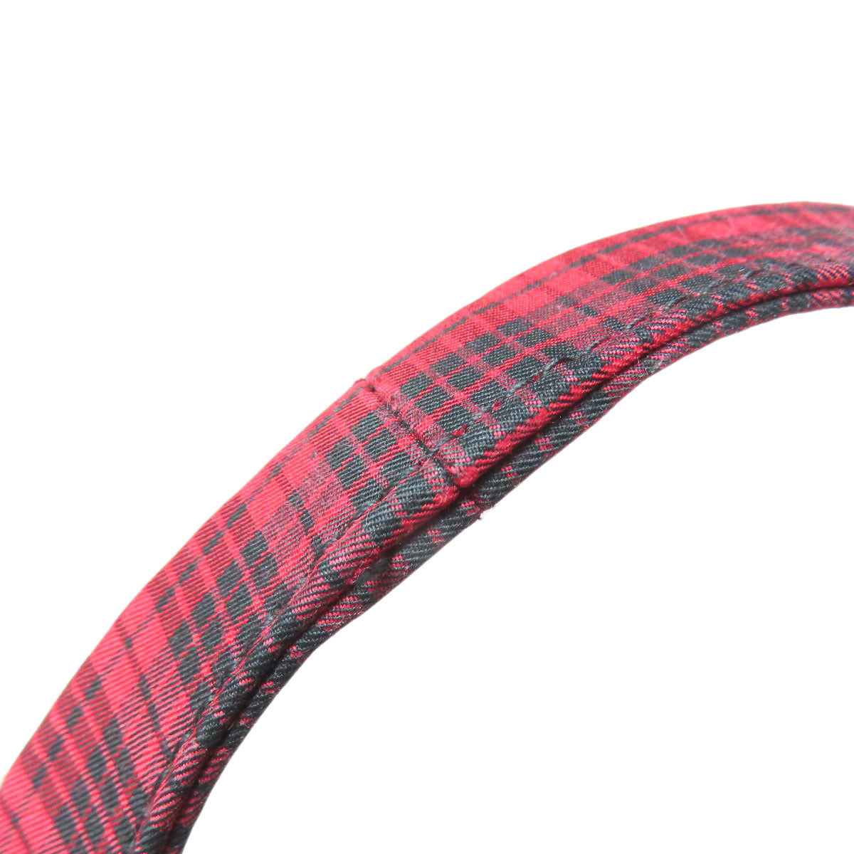 CHRISTIAN DIOR Checkpattern Tote Bag Canvas Ladies [Used]