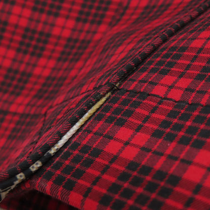 CHRISTIAN DIOR Checkpattern Tote Bag Canvas Ladies [Used]