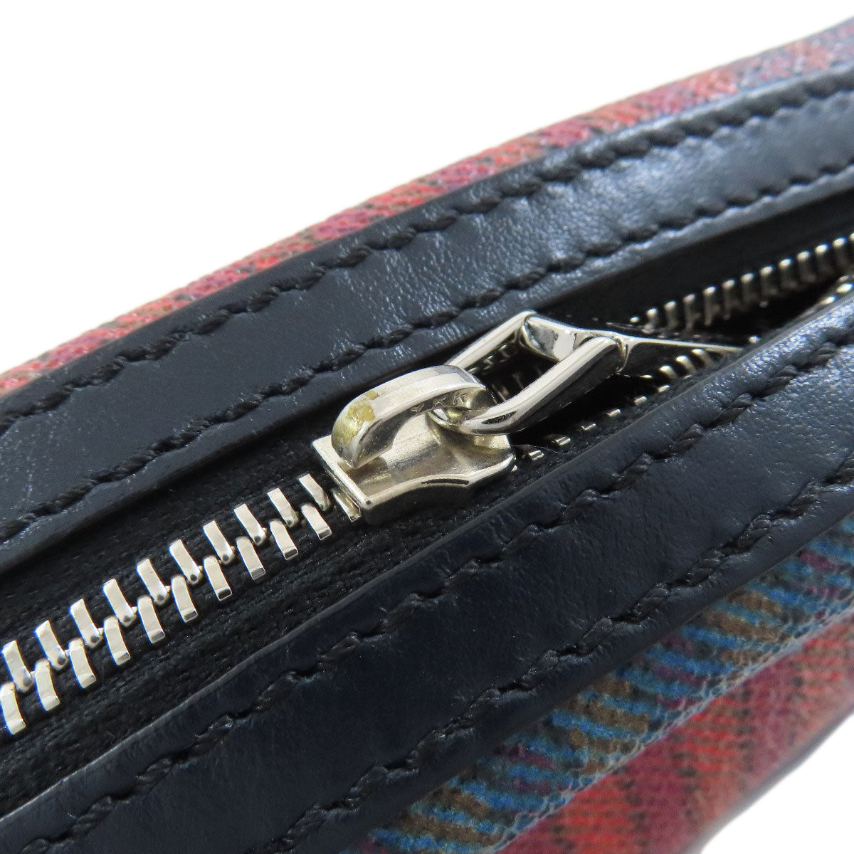 ETRO Checkpattern Shoulder Bag PVC Ladies [Used]