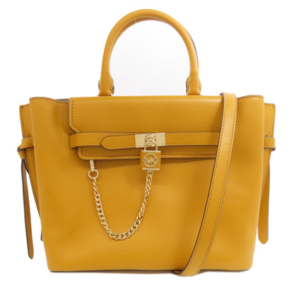 Michael Kors MK Signature 2WAY Handbag Leather Ladies [Used]