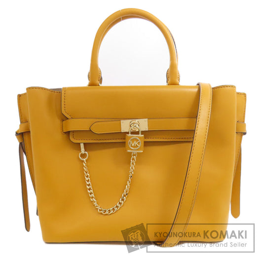 Michael Kors MK Signature 2WAY Handbag Leather Ladies [Used]