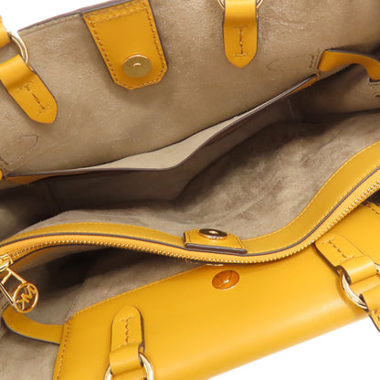 Michael Kors MK Signature 2WAY Handbag Leather Ladies [Used]