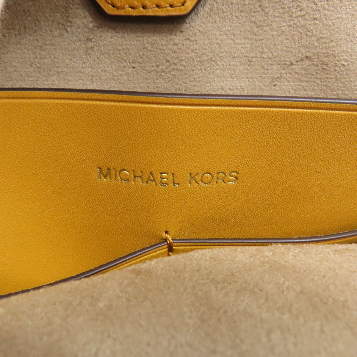 Michael Kors MK Signature 2WAY Handbag Leather Ladies [Used]