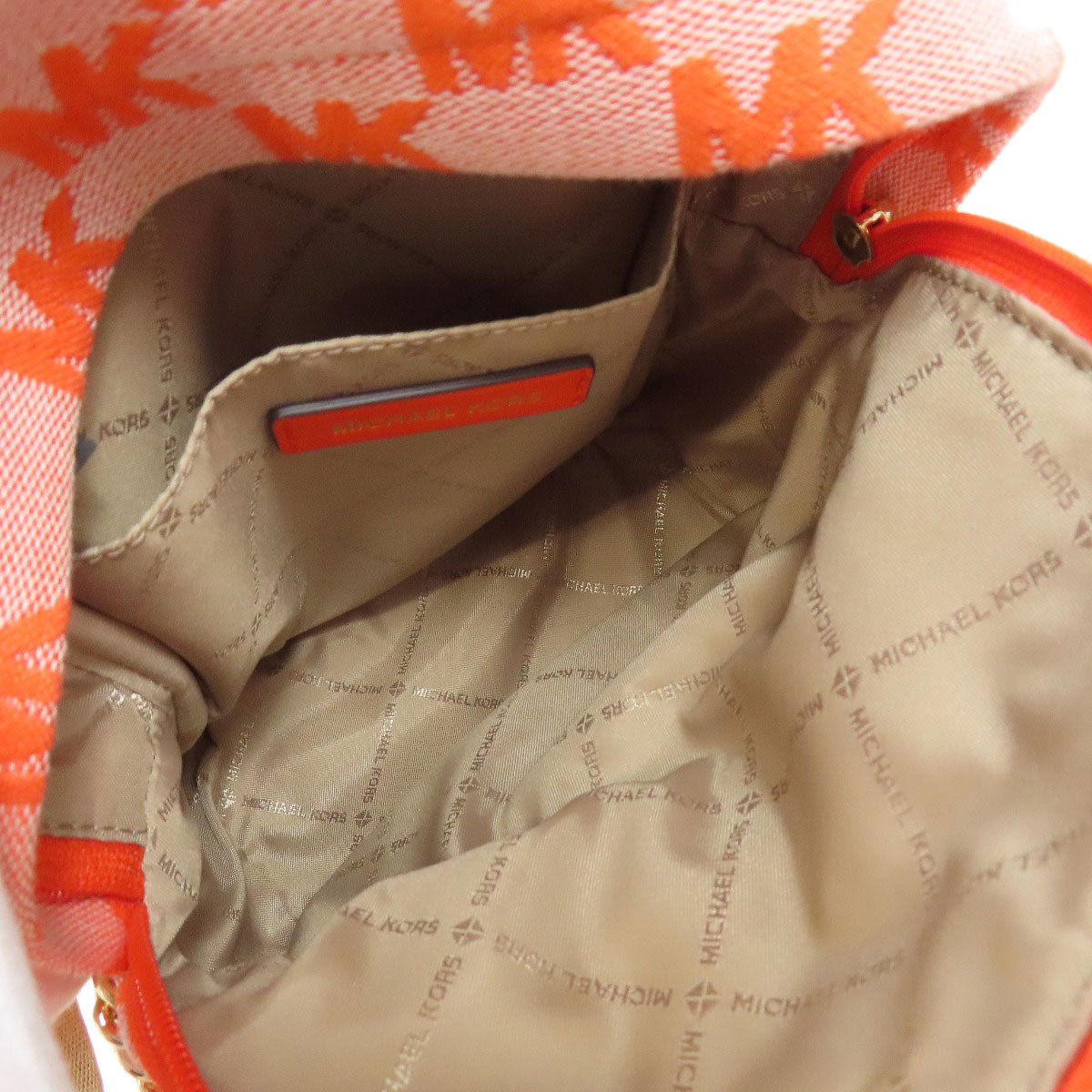 Michael Kors MK signature Backpack Â· Daypack Canvas Ladies [Used]