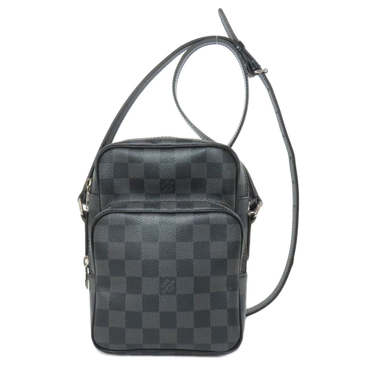 LOUIS VUITTON N41446 Graphite Rem Shoulder Bag Damier canvas Ladies [Used]