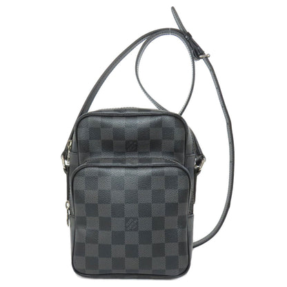 LOUIS VUITTON N41446 Graphite Rem Shoulder Bag Damier canvas Ladies [Used]