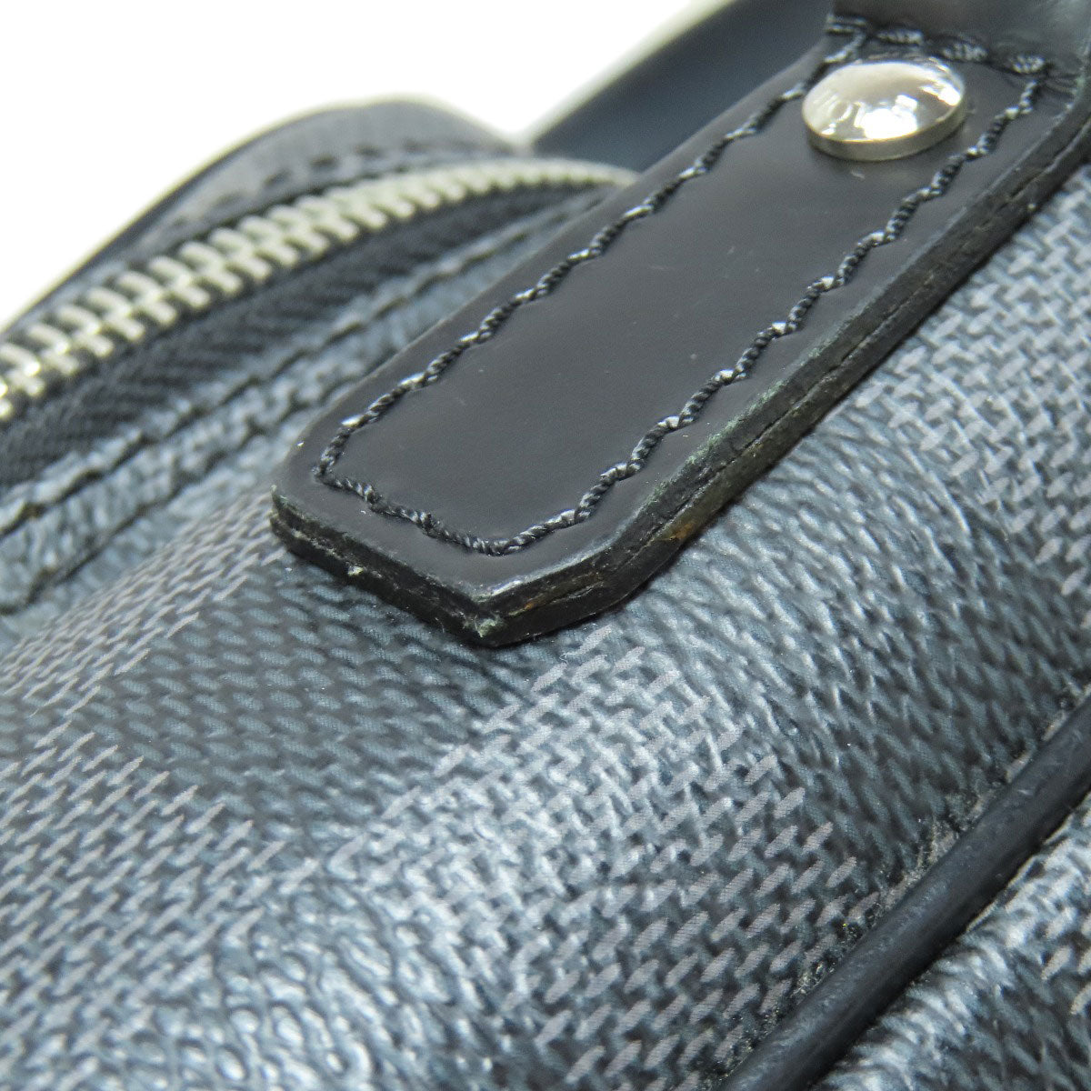 LOUIS VUITTON N41446 Graphite Rem Shoulder Bag Damier canvas Ladies [Used]