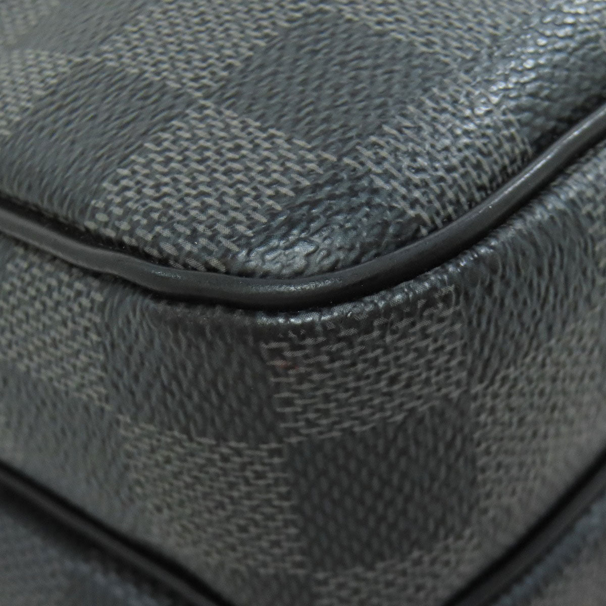 LOUIS VUITTON N41446 Graphite Rem Shoulder Bag Damier canvas Ladies [Used]