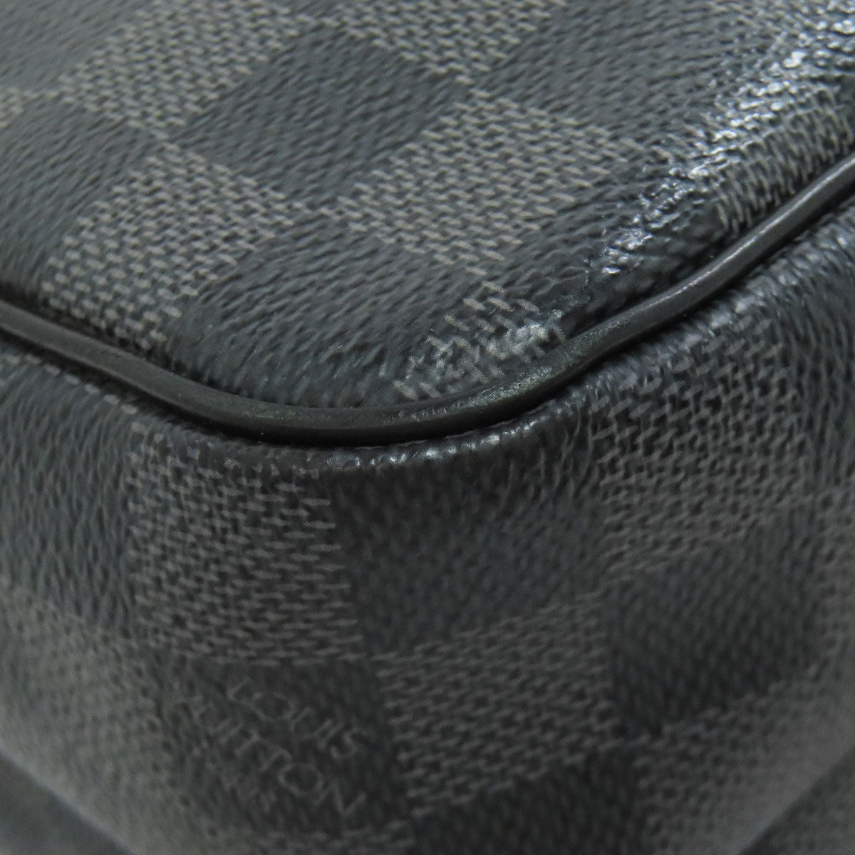 LOUIS VUITTON N41446 Graphite Rem Shoulder Bag Damier canvas Ladies [Used]