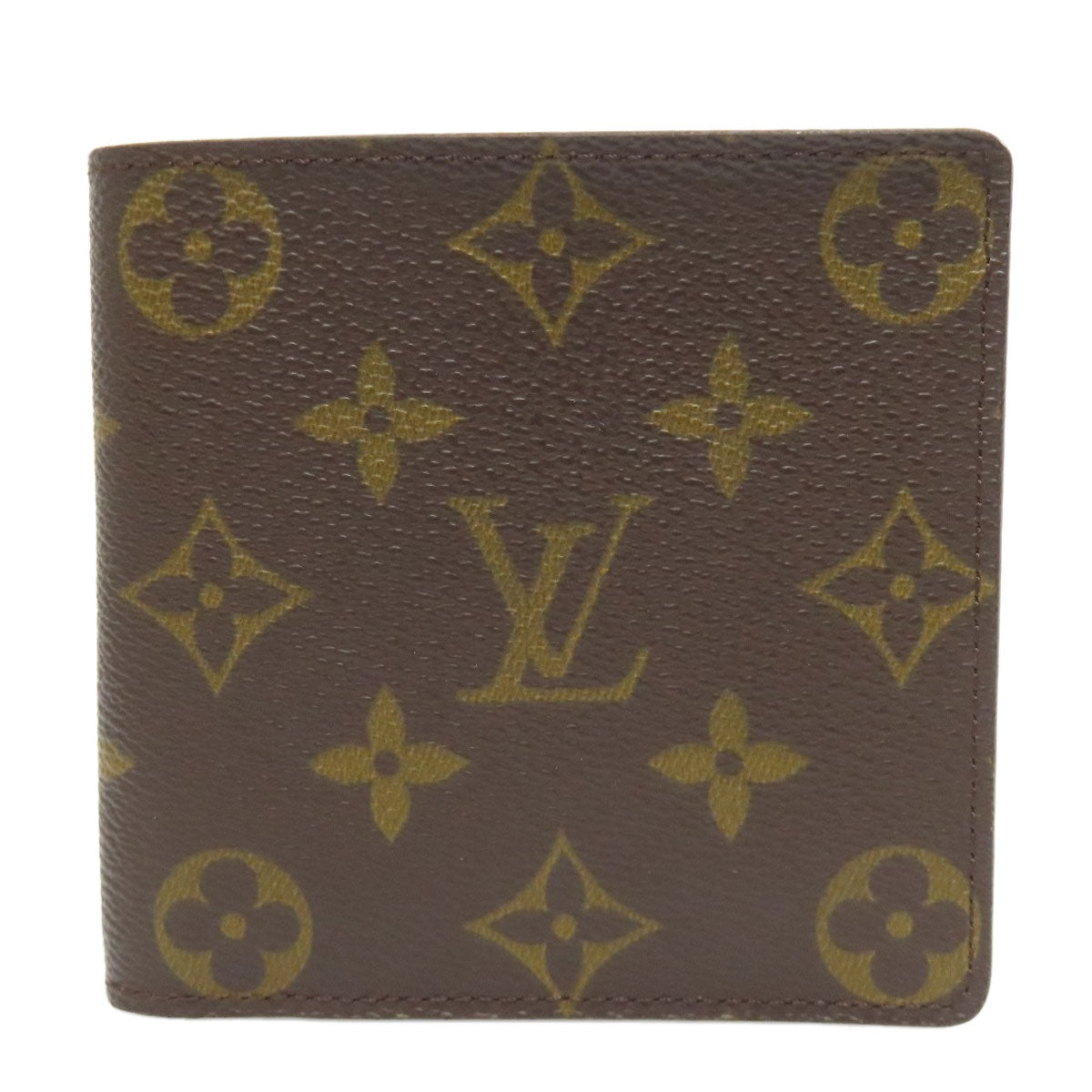 LOUIS VUITTON M61675 Portefeiulle・Marco (former) Bifold Wallet with Coin Pocket Monogram canvas Ladies [Used]