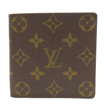 LOUIS VUITTON M61675 Portefeiulle・Marco (former) Bifold Wallet with Coin Pocket Monogram canvas Ladies [Used]