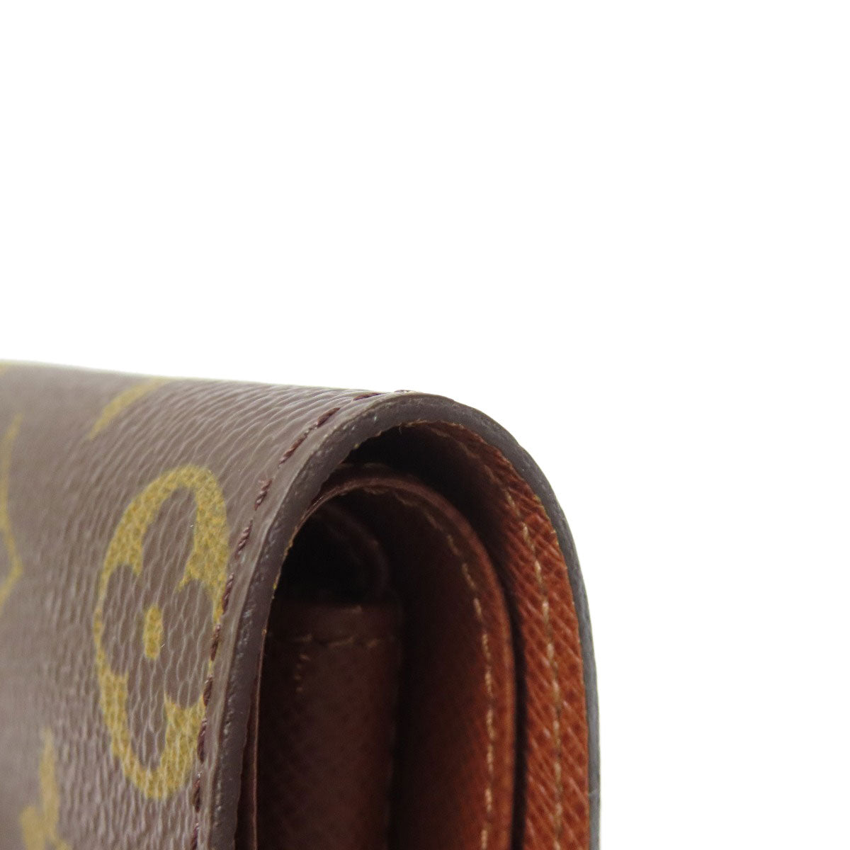 LOUIS VUITTON M61675 Portefeiulle・Marco (former) Bifold Wallet with Coin Pocket Monogram canvas Ladies [Used]