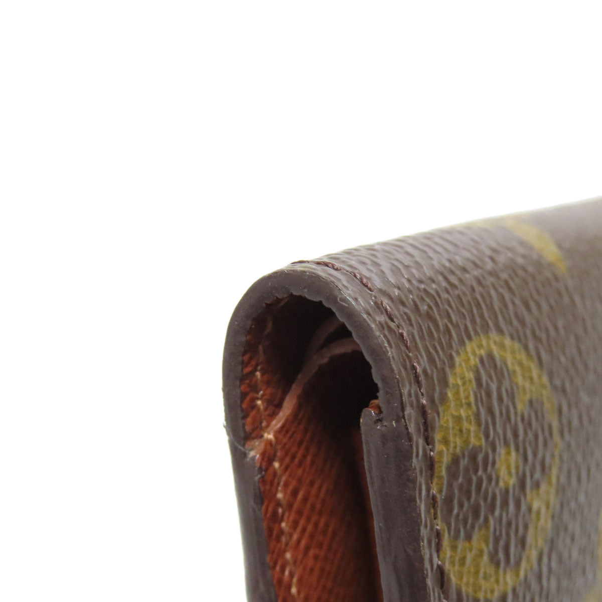 LOUIS VUITTON M61675 Portefeiulle・Marco (former) Bifold Wallet with Coin Pocket Monogram canvas Ladies [Used]