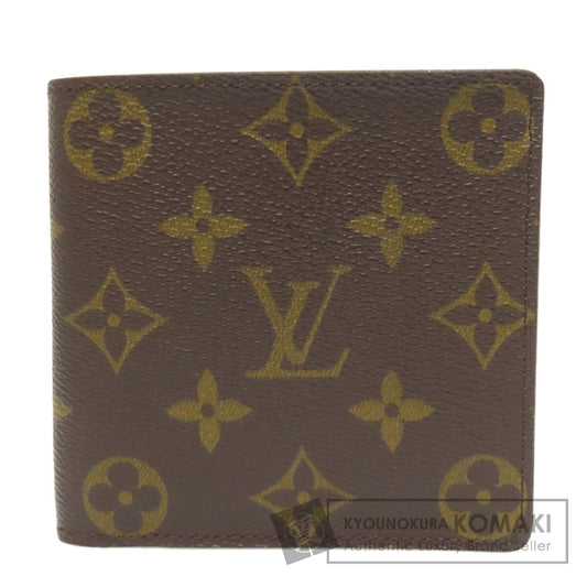 LOUIS VUITTON M61675 Portefeiulle・Marco (former) Bifold Wallet with Coin Pocket Monogram canvas Ladies [Used]