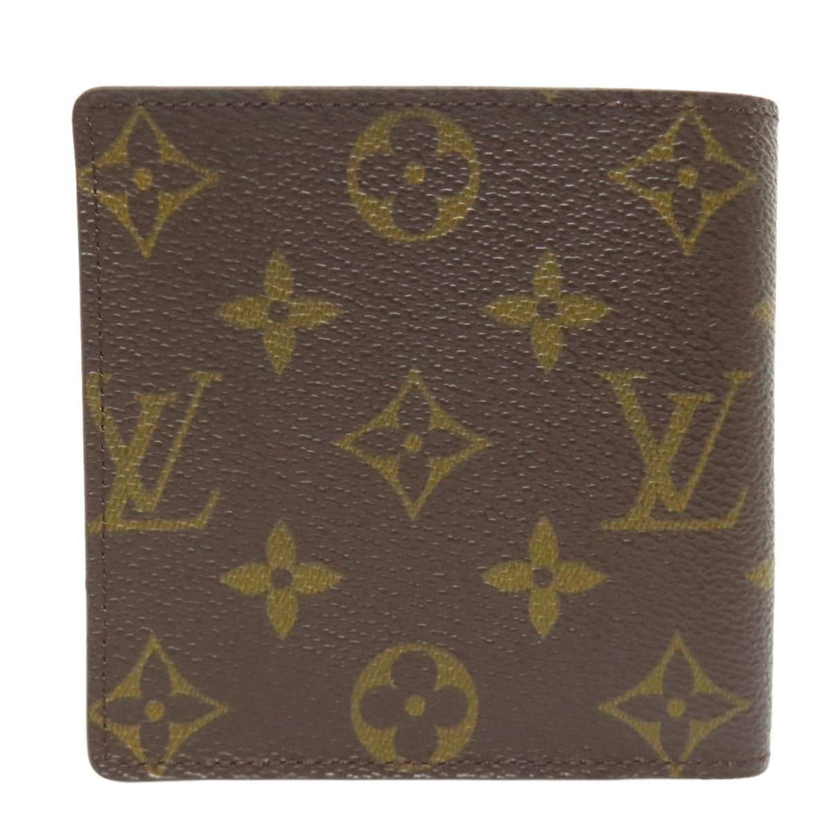 LOUIS VUITTON M61675 Portefeiulle・Marco (former) Bifold Wallet with Coin Pocket Monogram canvas Ladies [Used]
