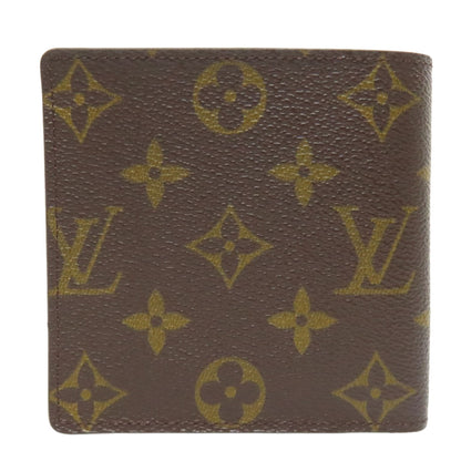 LOUIS VUITTON M61675 Portefeiulle・Marco (former) Bifold Wallet with Coin Pocket Monogram canvas Ladies [Used]