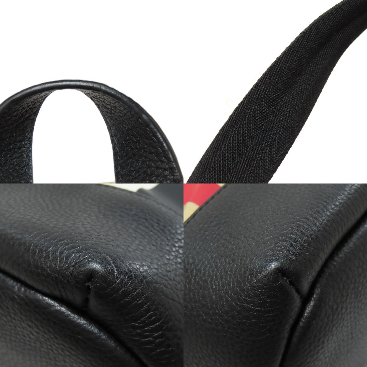 BURBERRY Nova Check Backpack Â· Daypack Nylon Ladies [Used]