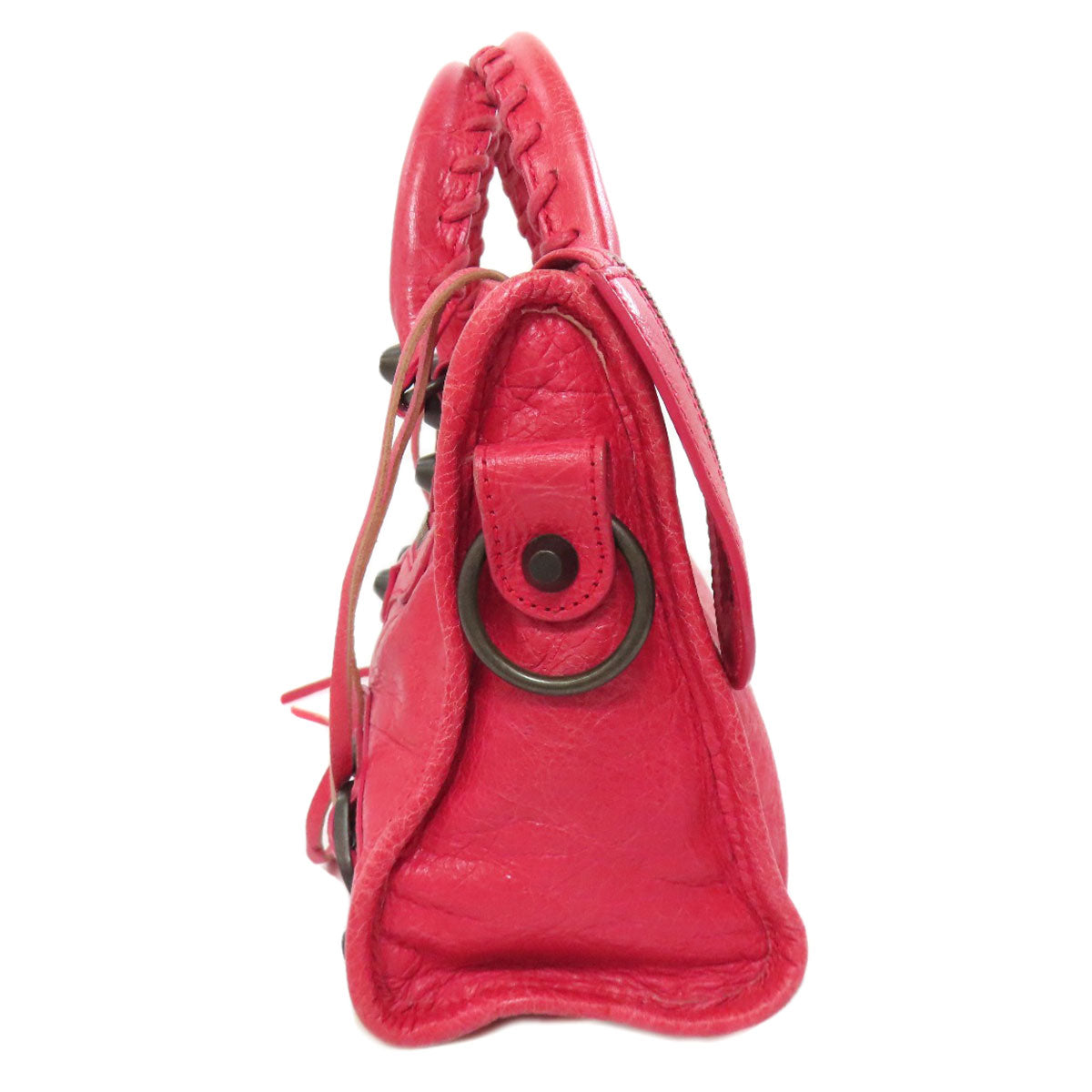 BALENCIAGA 300295 Classic Mini City Handbag Calf Ladies [Used]