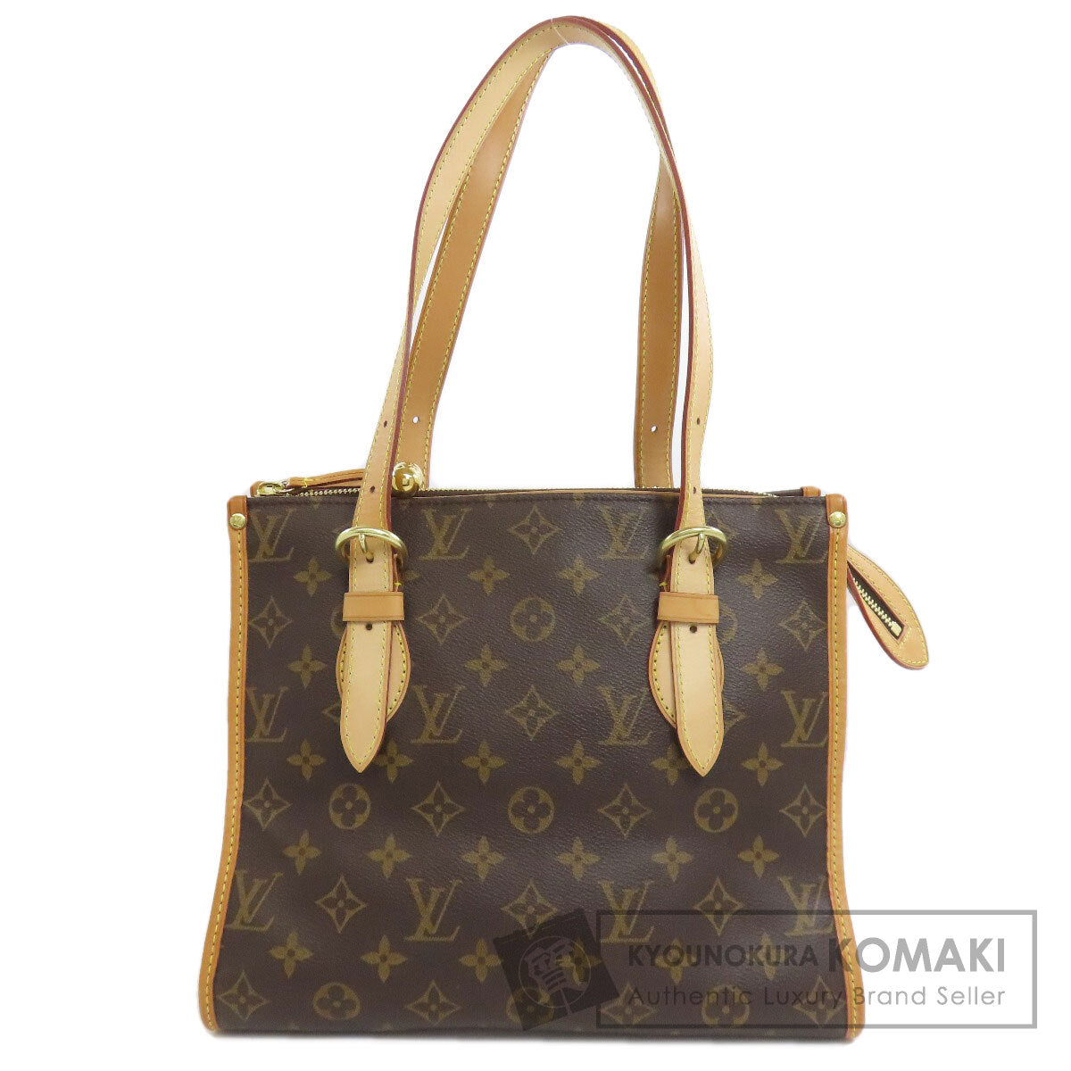 LOUIS VUITTON M40007 Popincourt Haut Tote Bag Monogram canvas Ladies [Used]