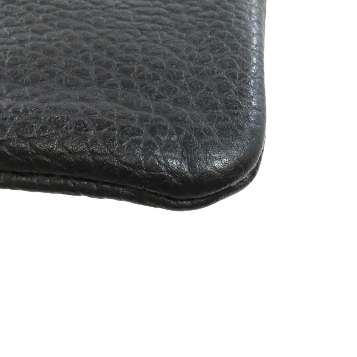 Calvin Klein logo Clutch bag Leather Ladies [Used]