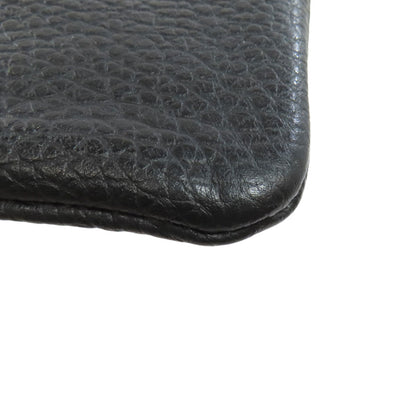 Calvin Klein logo Clutch bag Leather Ladies [Used]