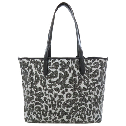 Michael Kors MK signature leopard pattern Tote Bag Leather Ladies [Used]