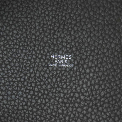 HERMES Picotin Lock MM SilverHardware Handbag Taurillon Clemence Ladies [Used]