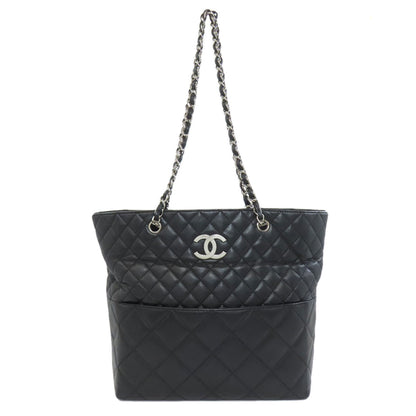 CHANEL Matelasse COCO Mark Tote Bag Lambskin Ladies [Used]