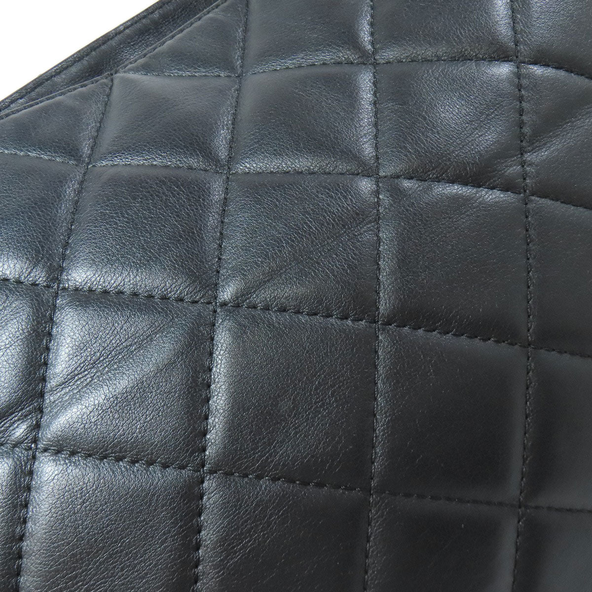 CHANEL Matelasse COCO Mark Tote Bag Lambskin Ladies [Used]