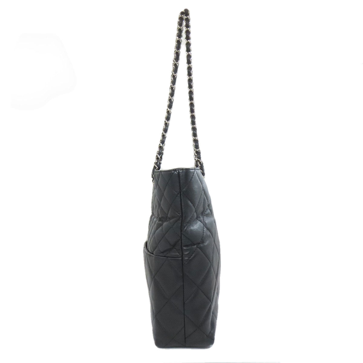 CHANEL Matelasse COCO Mark Tote Bag Lambskin Ladies [Used]