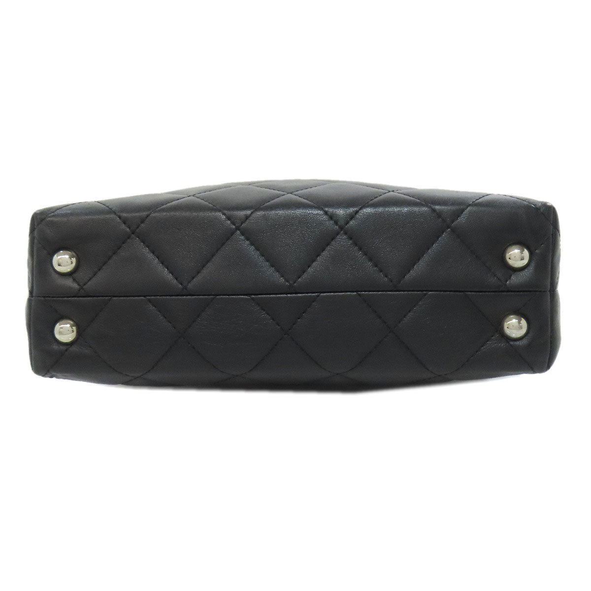 CHANEL Matelasse COCO Mark Tote Bag Lambskin Ladies [Used]