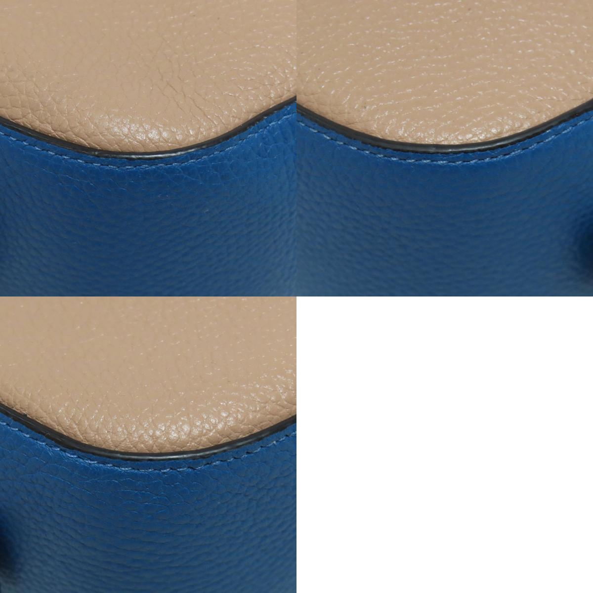 COACH 3905 Mickey Mouse Collaboration with Rope Climb Shoulder Bag Leather Ladies [Used]