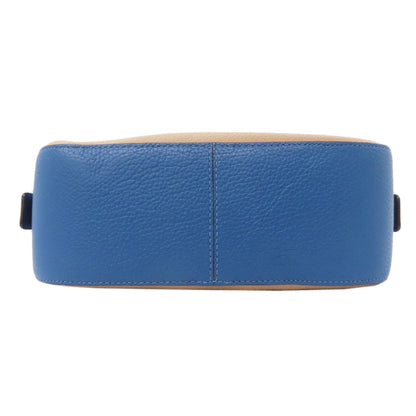 COACH 3905 Mickey Mouse Collaboration with Rope Climb Shoulder Bag Leather Ladies [Used]