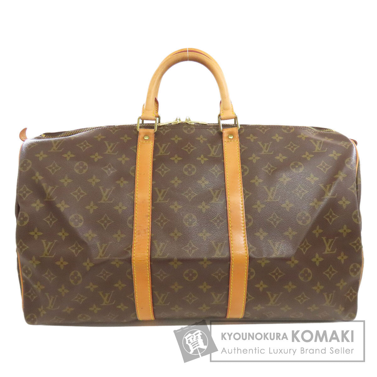 LOUIS VUITTON M41426 Kiepol 50 Boston bag Monogram canvas Ladies [Used]