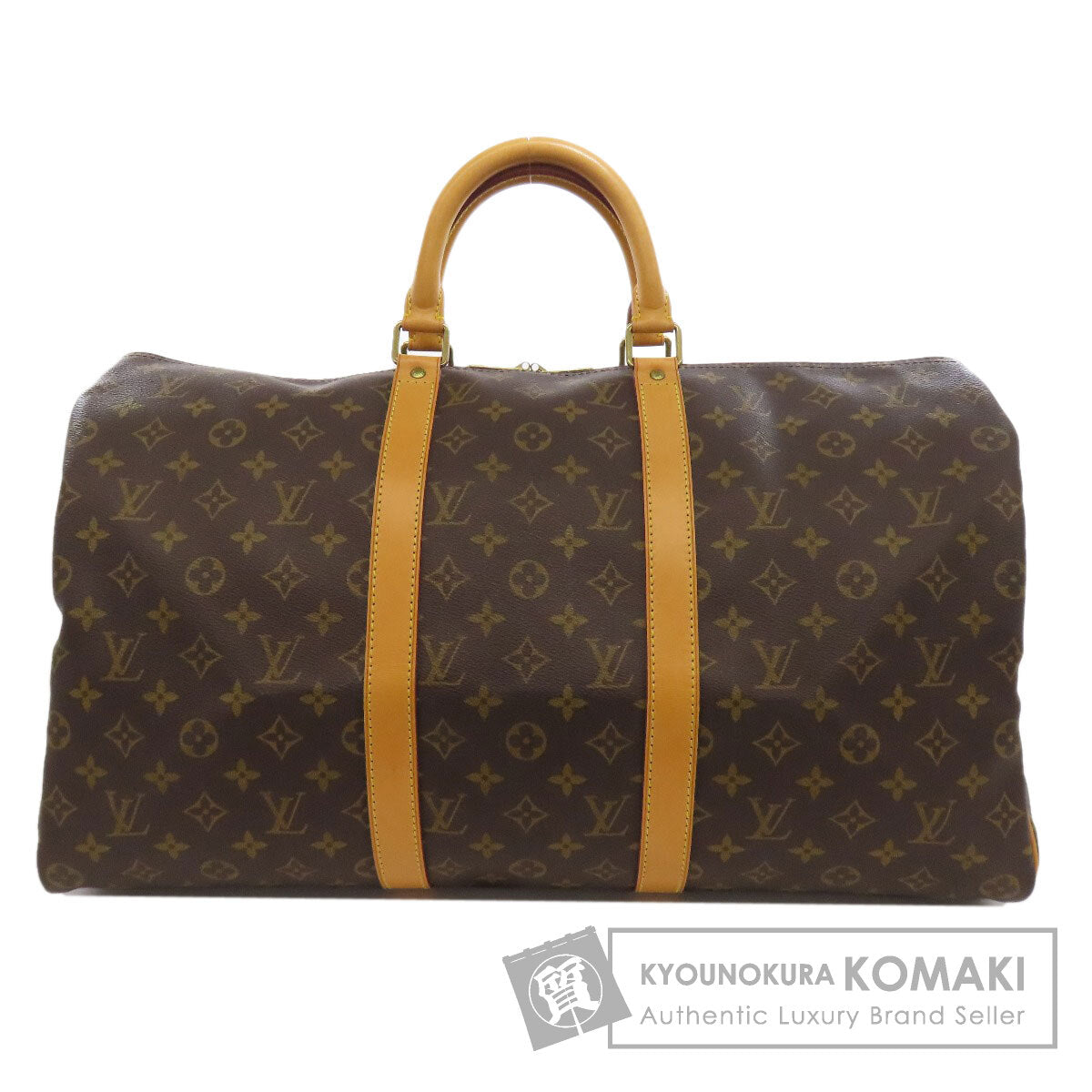 LOUIS VUITTON M41416 Kiepol 50 Boston bag Monogram canvas Ladies [Used]
