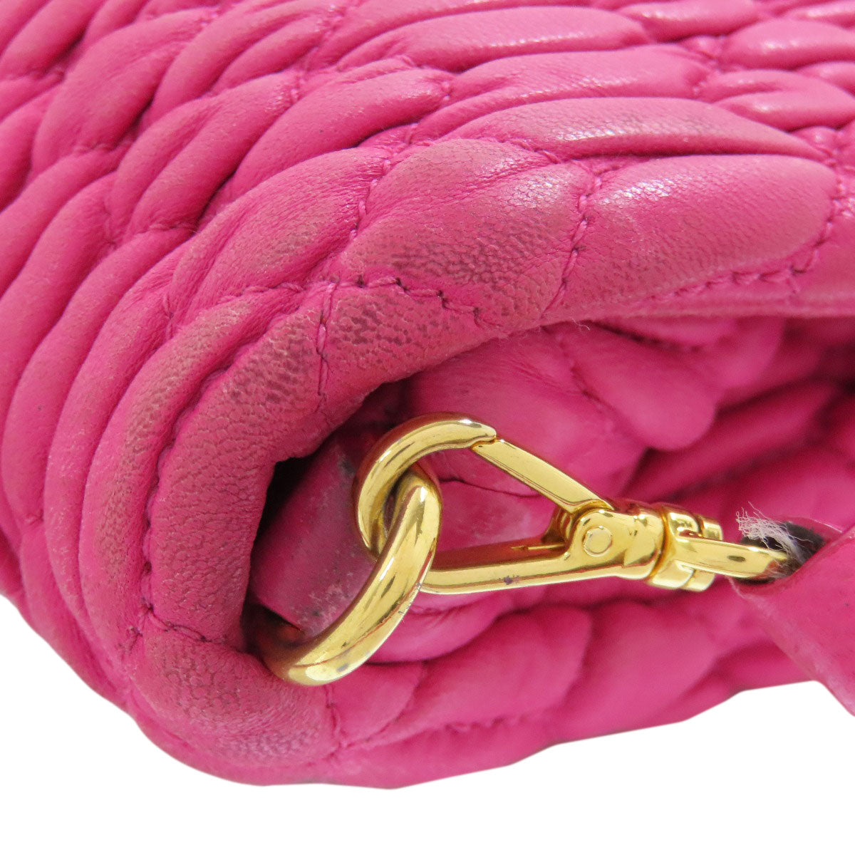 MIUMIU   one belt matelasse 2WAY Shoulder Bag  Calf Ladies [Used]