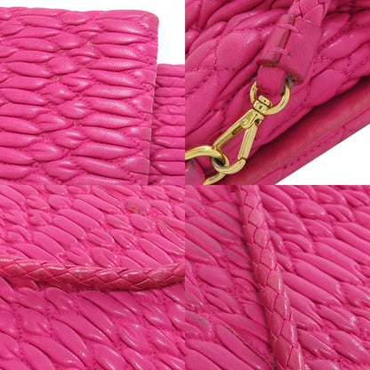 MIUMIU one belt matelasse 2WAY Shoulder Bag Calf Ladies [Used]