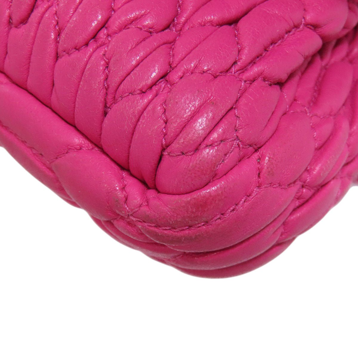 MIUMIU   one belt matelasse 2WAY Shoulder Bag  Calf Ladies [Used]