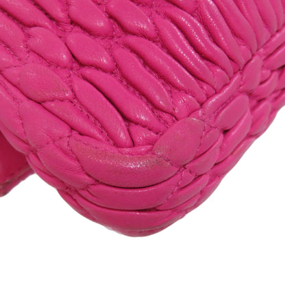 MIUMIU   one belt matelasse 2WAY Shoulder Bag  Calf Ladies [Used]