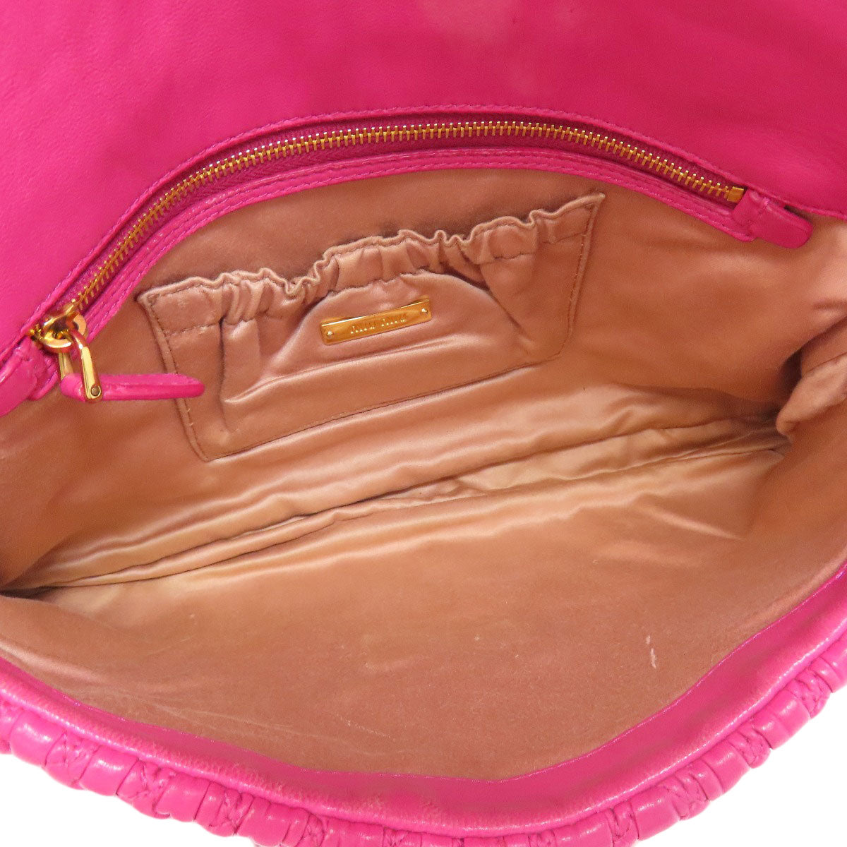 MIUMIU   one belt matelasse 2WAY Shoulder Bag  Calf Ladies [Used]