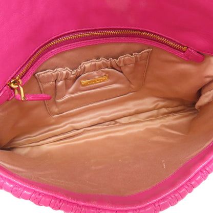 MIUMIU   one belt matelasse 2WAY Shoulder Bag  Calf Ladies [Used]