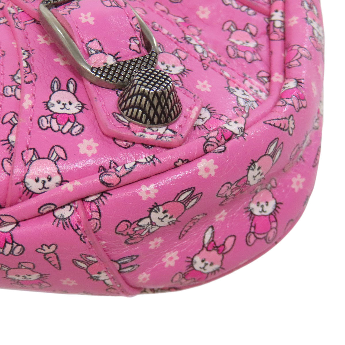 BALENCIAGA 695814 Luca Goal Mini 2WAY Shoulder Bag Calf Ladies [Used]