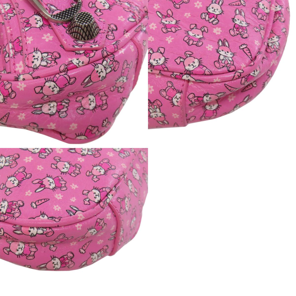 BALENCIAGA 695814 Luca Goal Mini 2WAY Shoulder Bag Calf Ladies [Used]