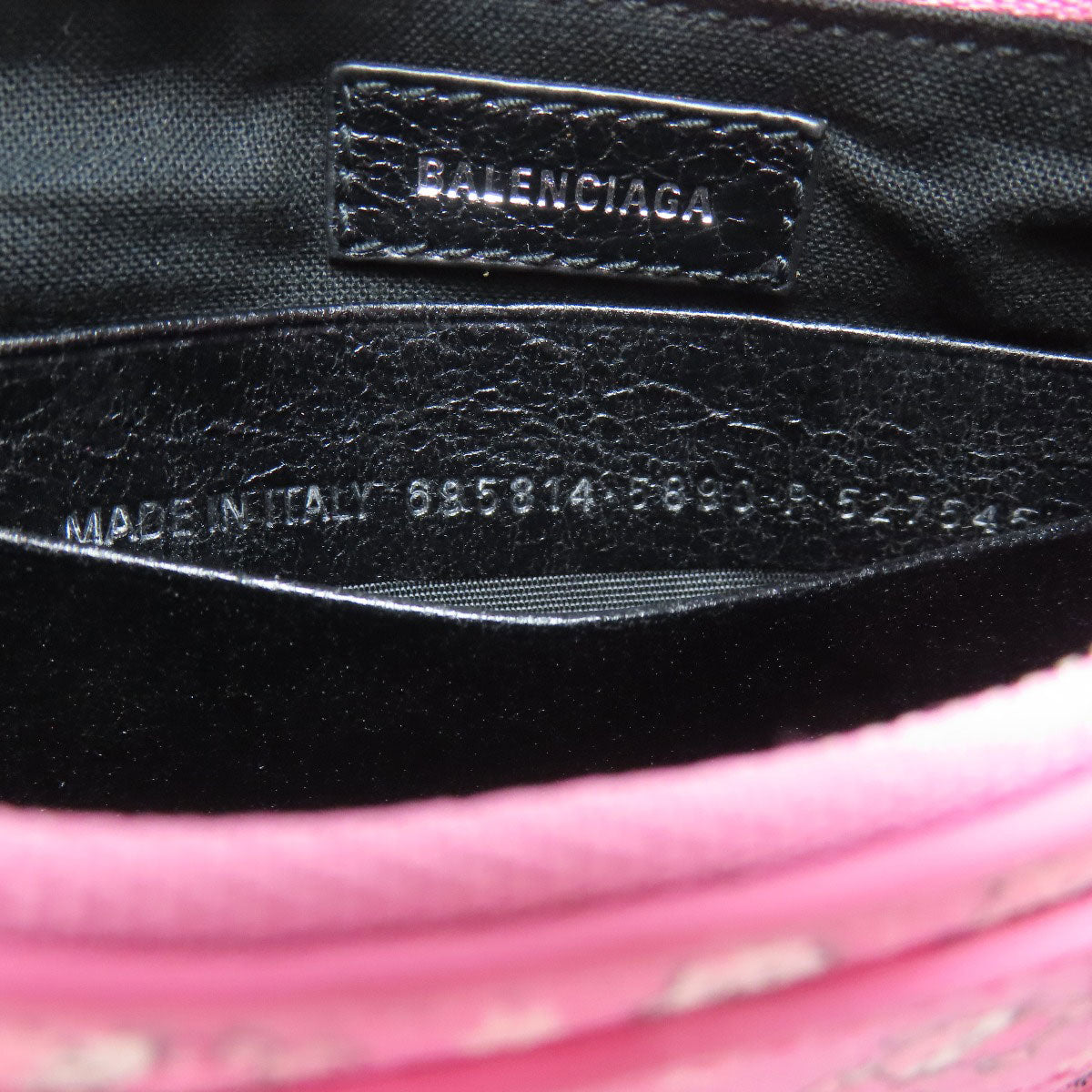 BALENCIAGA 695814 Luca Goal Mini 2WAY Shoulder Bag Calf Ladies [Used]