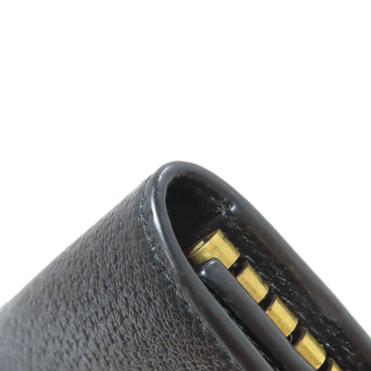 GUCCI 435305 GG Marmont key holder Leather Ladies [Used]