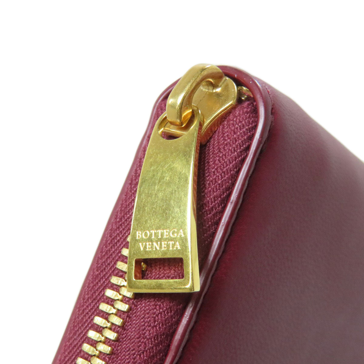 BOTTEGA VENETA Zip Around Long wallet (with coin pocket) Calf Ladies [Used]