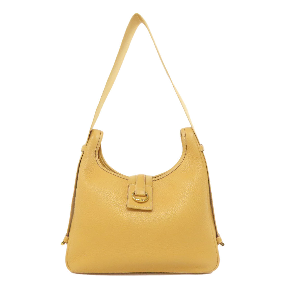 HERMES Sako GoldHardware Shoulder Bag Taurillon Clemence Ladies [Used]