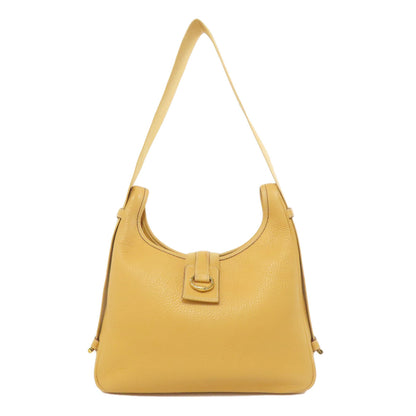 HERMES Sako GoldHardware Shoulder Bag Taurillon Clemence Ladies [Used]