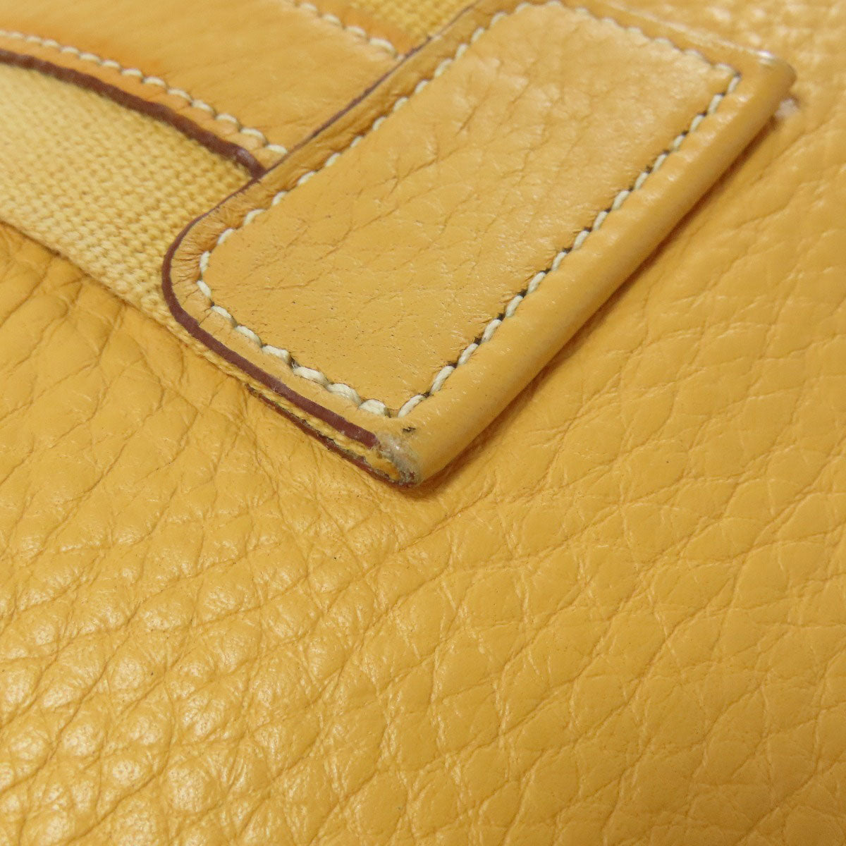 HERMES Sako GoldHardware Shoulder Bag Taurillon Clemence Ladies [Used]