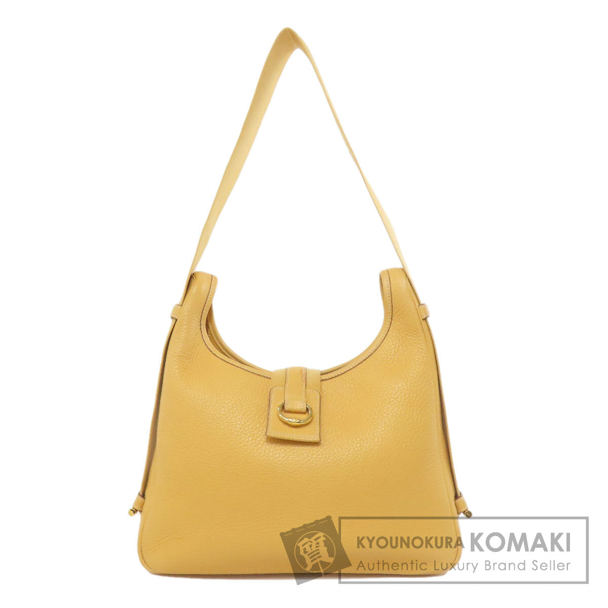 HERMES Sako GoldHardware Shoulder Bag Taurillon Clemence Ladies [Used]